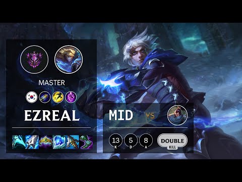 Ezreal Mid vs Yasuo - KR Master Patch 11.24b
