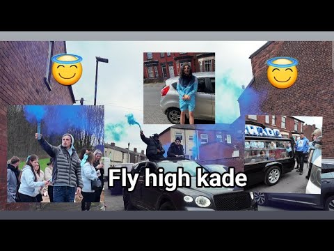 MANCHESTER - funeral of a king LEGENDS Live forever RIP KADE!!!!!!