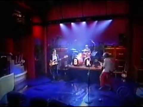 Ben Kweller   Penny On The Train Track live on Letterman