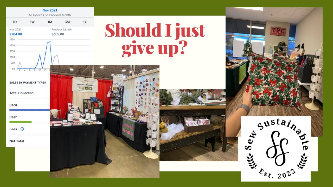 MADE Pop-Up & Lazy Daisy | Great Beginnings & NoVa Christmas Market | November Craft Sales Recap
