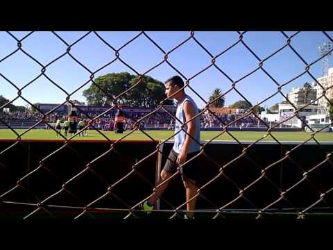 "Recibimiento Danubio vs Defensor (clausura 2016)" Barra: Los Danu Stones • Club: Danubio • País: Uruguay