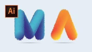 털질감 표현하는 디자인강의 [일러스트]