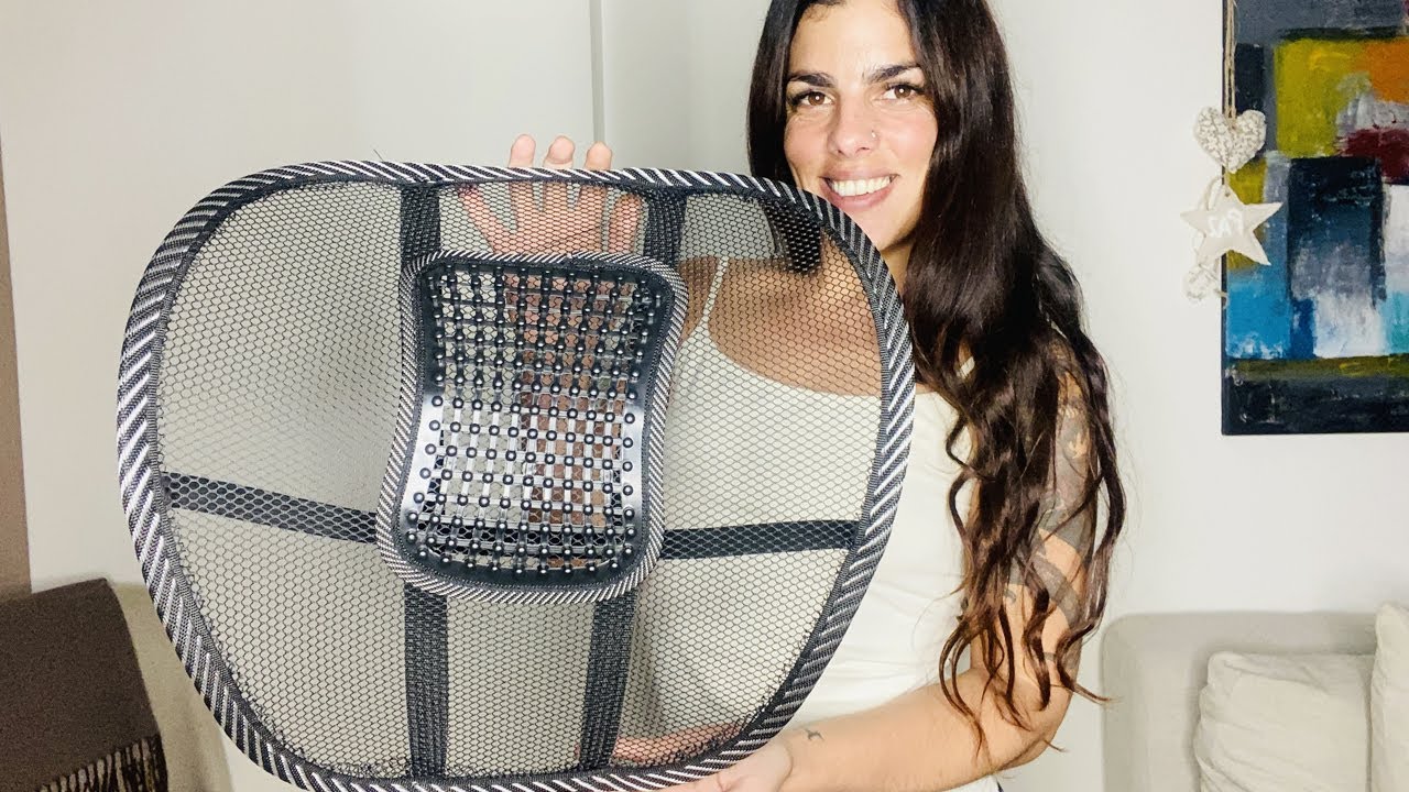 Watch RESPALDO LUMBAR PARA SILLA 🧘♂️ Chau al dolor de espalda Now RESPALDO LUMBAR PARA SILLA 🧘♂️ Chau al dolor de espalda