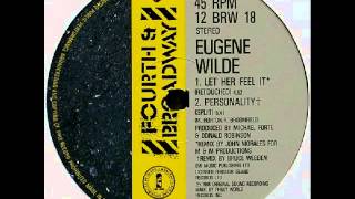 Eugene Wilde - Personality 1984 Complete 12'' Maxi