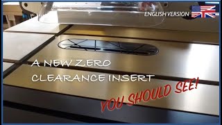 NEW Design Zero Clearance insert for table saw