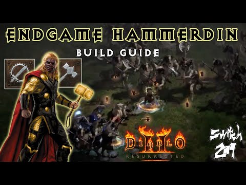 Endgame MF Hammerdin Build Guide: The Reigning King Of Chaos Sanctuary! - Diablo 2 Resurrected
