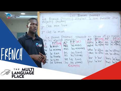 Les pronoms POSSESSIFS 7 (Possessive pronouns 7) | FRENCH LESSON 78