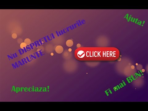 Apreciaza Lucrurile Marunte