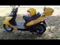 Chinese Scooters...The Peace Sports 50cc review ...