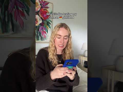 Texting a German 😤 #typischdeutsch #texting #sms #germanculture #internationalcouples #deutsche