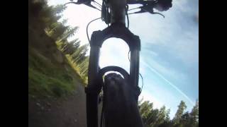 preview picture of video 'Rock Shox Tora 302 U-Turn Coil(85-130) with Go Pro HD'