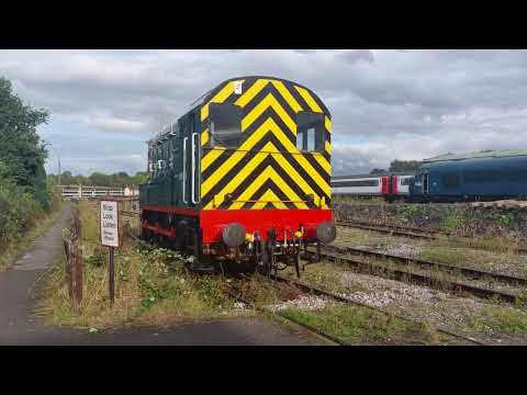 08590 engine startup at midland railway centre 24.9.23