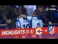 Resumen de Deportivo de la Coruña vs  Atlético de Madrid (1-1)