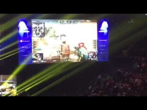 S1mple Fake Flash with awp Crowd POV @ESL NYC 2016