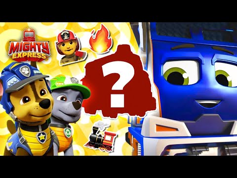 Guess Who! Mighty Express & Paw Patrol Guessing Game! - Mighty Express Official