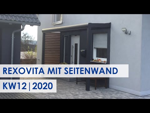 Haustür-Vordächer mit Seitenwand - genial! (Kundenbilder KW 12/2020)