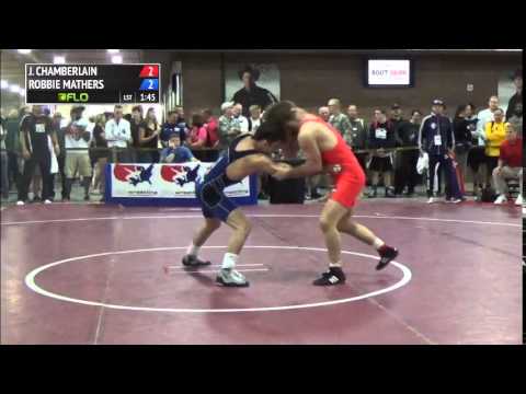 65 kg R1 - Jason Chamberlain (TMWC) vs Robbie Mathers (Sunkist Kids)