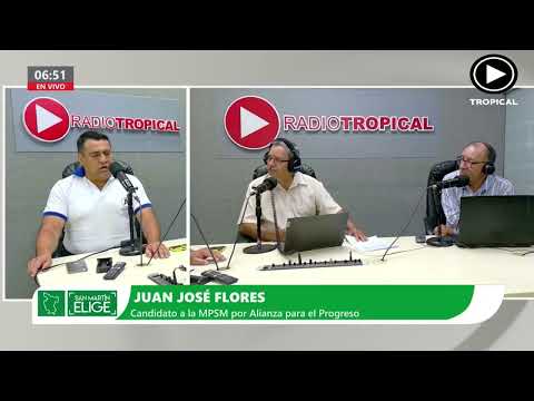 Juan José Segundo Flores plantea modernizar la gestión municipal con tecnología e infraestructura