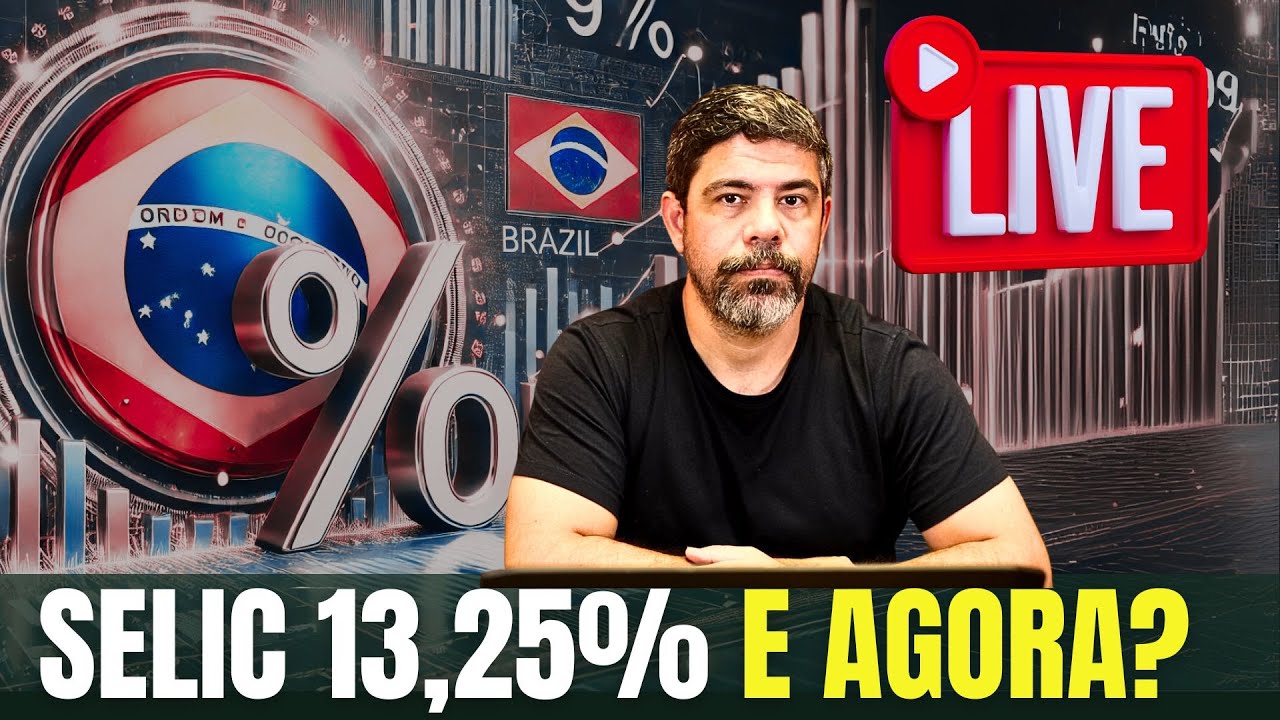 TAXA SELIC SUBIU PARA 13,25% ! O QUE FAZER AGORA? QUAIS OS MELHORES INVESTIMENTOS?