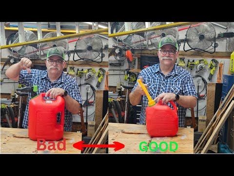 How To Replace Gas Can Safety Nozzle
