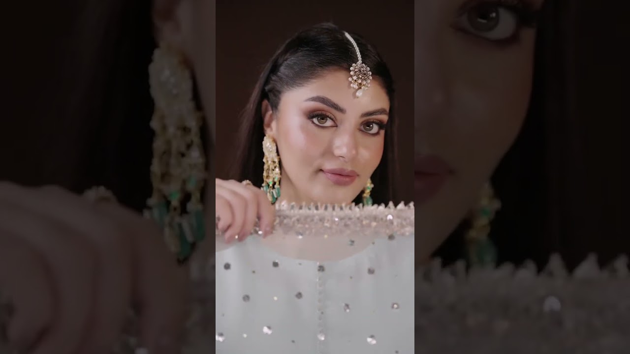 Shop This Look - SALWAR MAHAL video featuring Pure Glass Silk Suit with Heavy Kaamdani Dupatta Size 40