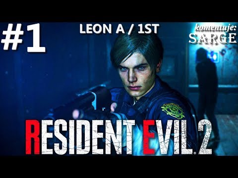 Zagrajmy w Resident Evil 2 Remake PL | Leon A | odc. 1 - Horror w Raccoon City | Hardcore