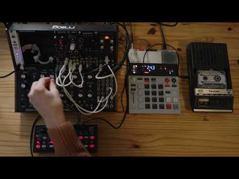 Glitchy Ambient Jam (Plaits, Clouds, Moog Mother-32, Teenage Engineering EP-133 KOII, Tape Loop)