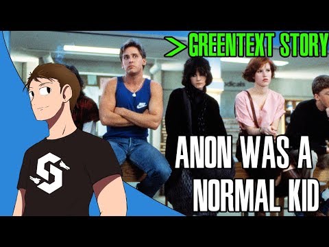 Matt Reads' - GreenText: Anon Was A Normal Kid