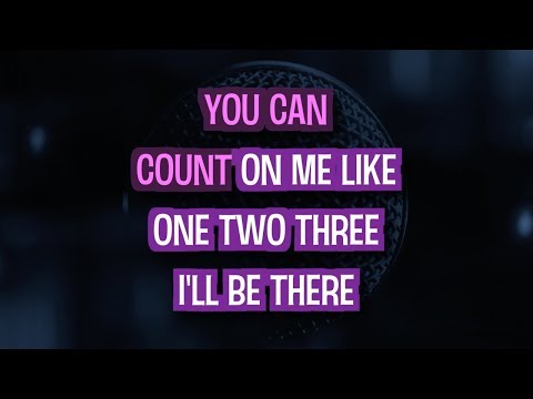 Bruno Mars – Count On Me (Karaoke Version)