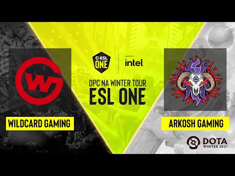 Dota2 - Wildcard Gaming vs. Arkosh Gaming - Game 1 - DPC NA Winter Tour - ESL One
