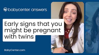 Early signs you're having twins #pregnancy #twinpregnancy #twins