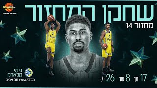 שחקן המחזור ה-14 בליגת ווינר סל: ג'ימי קלארק