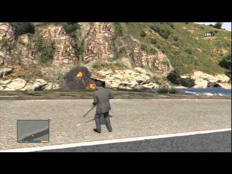 87 Grand Theft Auto V Walkthrough HD PS3 (Michael Goes Home To Watch TV)