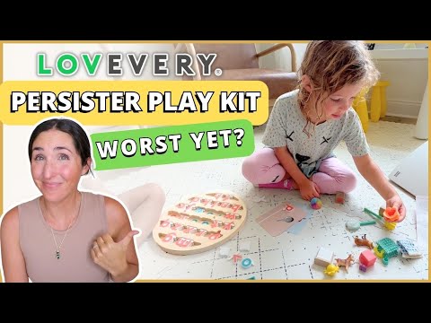 LOVEVERY PERSISTER PLAY KIT REVIEW: Worth it?!? [+ Amazon Alternatives & Dupes to Self Curate!]