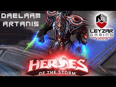 Heroes of the Storm (Gameplay) - Daelaam Artanis Skin (HotS Artanis Gameplay)