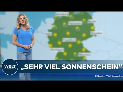 WETTER IN DEUTSCHLAND: "Sehr viel Sonnenschein"| Der Frühling kommt pünktlich zum langen Wochenende!