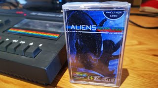 Aliens Neoplasma - ZX Spectrum 128k Cassette overview and review