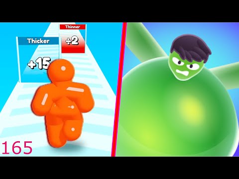 Tall Man Run Vs Wobble-Man Run - Android iOS Gameplay Walkthrough - Mobile Games - 165