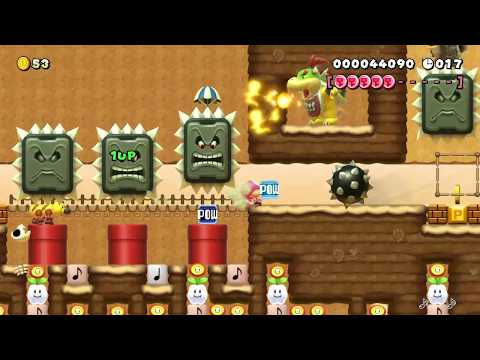 【マリオメーカー2】Turkish March♪(50秒演奏×Speed Run)【MarioMaker2】