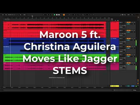 Maroon 5 feat. Christina Aguilera - Moves Like Jagger STEMS