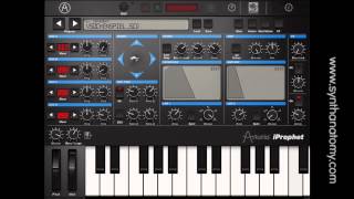 Video thumbnail for 7 Minutes with an Ipad Synth   Arturia iProphet by SYNTH ANATOMY