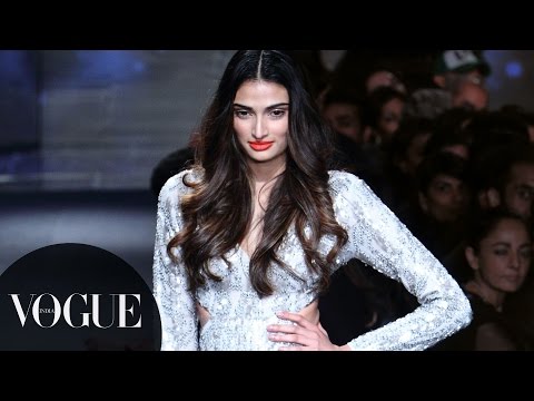 Athiya walks for Rohit Gandhi, Rahul Khanna | Amazon India Fashion Week S/S Day 4 | VOGUE India