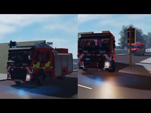 Ashton Pump + Technical Response Unit Turnout - GMFRS Roblox