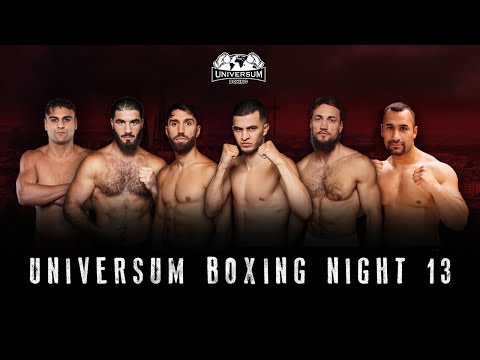 🔴 LIVE: UNIVERSUM BOXING NIGHT #13