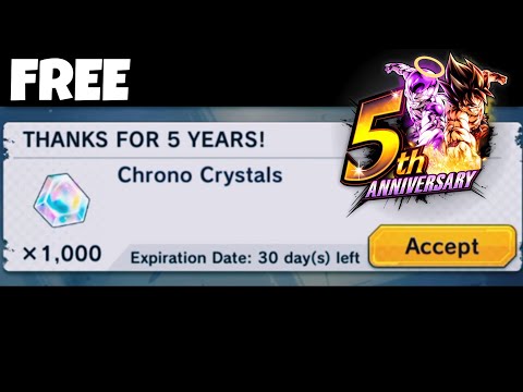 1000 CHRONO CRYSTALS FREE & THEY'RE BUFFING LF TAG GOKU & FRIEZA 🔥!! [Dragon Ball Legends]
