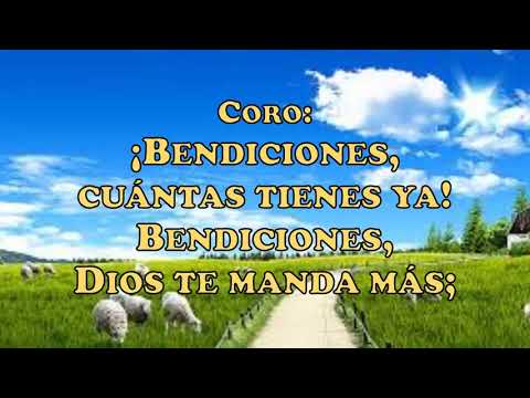 CG-436. Bendiciones, cuántas tienes (Pista+Letras=Karaoke)