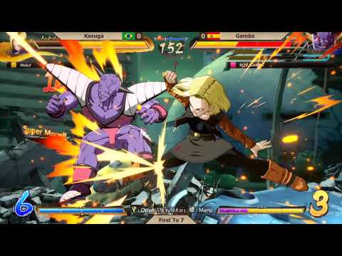 WAIFUS VS TOKUSENTAI! Kasuga vs Gamba FT7 - WANTED DBFZ Ep32