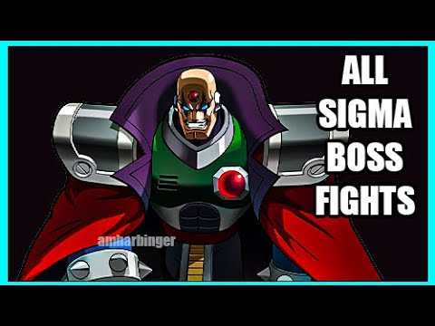 Mega Man X Legacy Collection - All Sigma Boss Battles