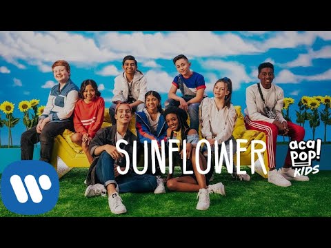 Acapop! KIDS - SUNFLOWER by Post Malone and Swae Lee (Official Music Video)