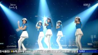 [130713] Crayon Pop (크레용팝) - Bar Bar Bar (빠빠빠) @ KBS YHY Sketchbook